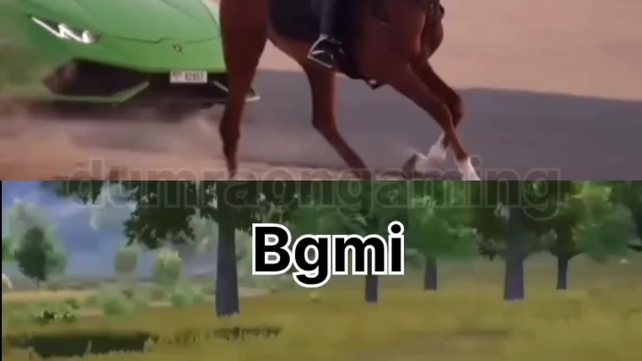 Real Vs Pubg , Bgmi