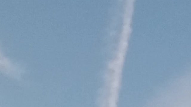 CHEM TRAILS OR SNOW CONES