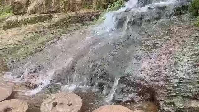 clear spring water