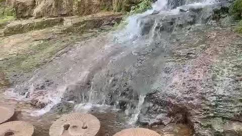 clear spring water