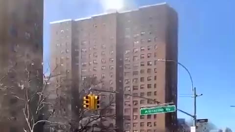 🚨 NYC building on Fire