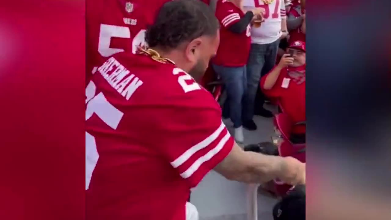 Video shows fan brawl at 49ers game