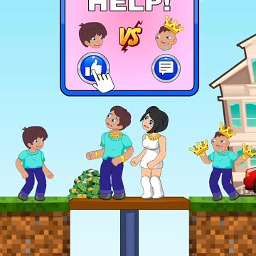 Please Choose Who is The Best Son Poor vs Rich Heartwarming Minecraft Story #animation #funnyshorts