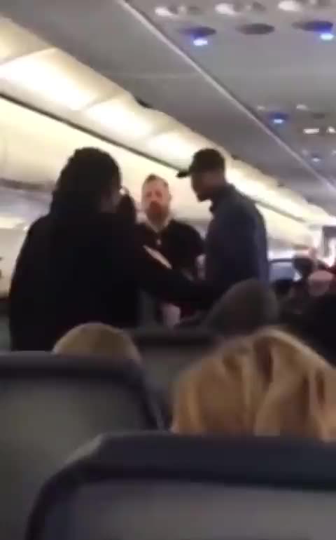 "I need a Psych-vest" Says Crazy Woman on Plane