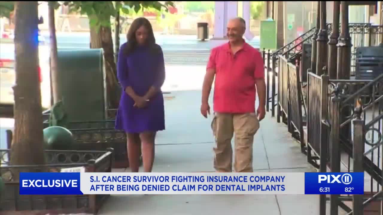 Staten Island man fighting insurance company after being denied claim for dental implants