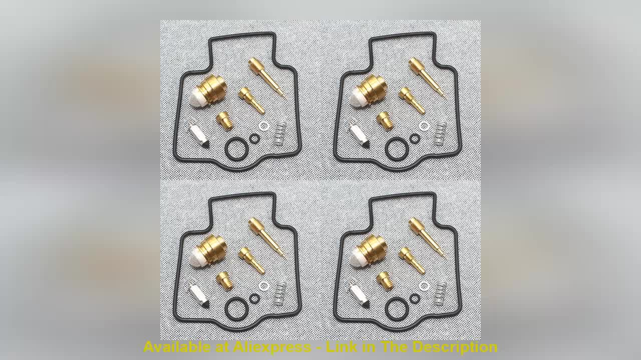 ⚡️ FOR YAMAHA YZF600R YZF600 R THUNDERCAT CARBURETOR REBUILD REPAIR KITS 1996 - 2002 x4