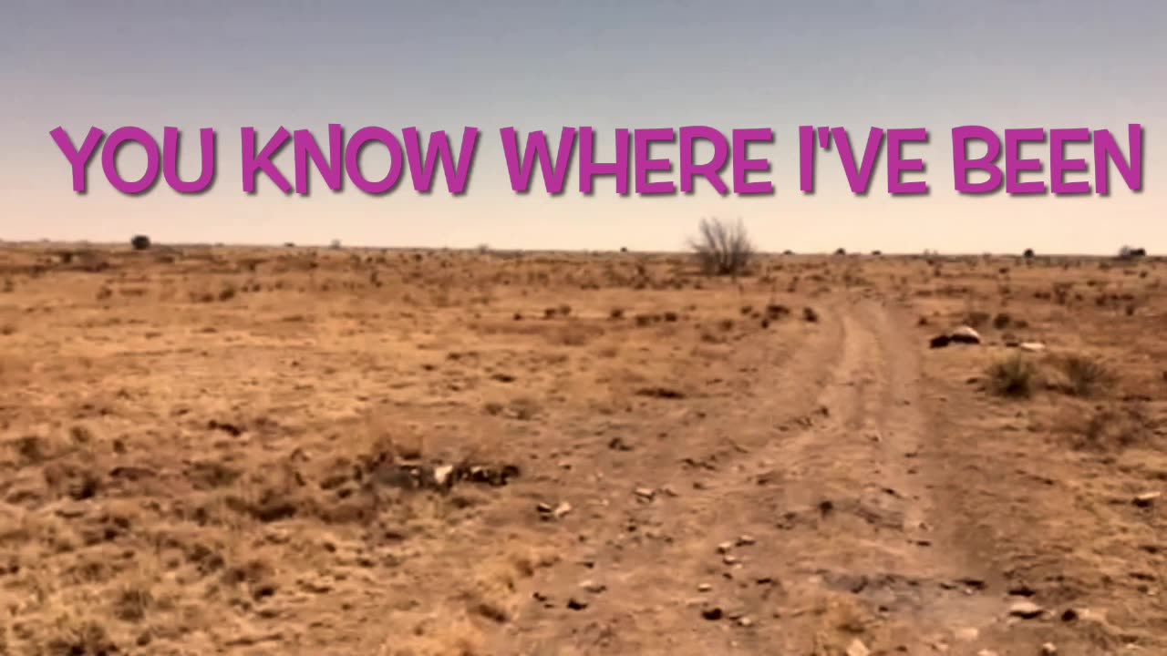 The Purple Cactus (Album Version, lyric video with intro by Johnny Hoff)