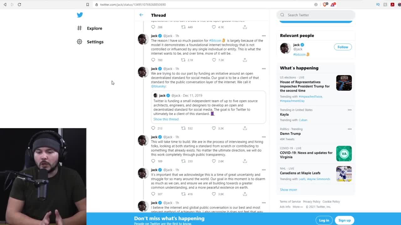 Tim Pool's amazing rant about Twitter and Jack Dorsey