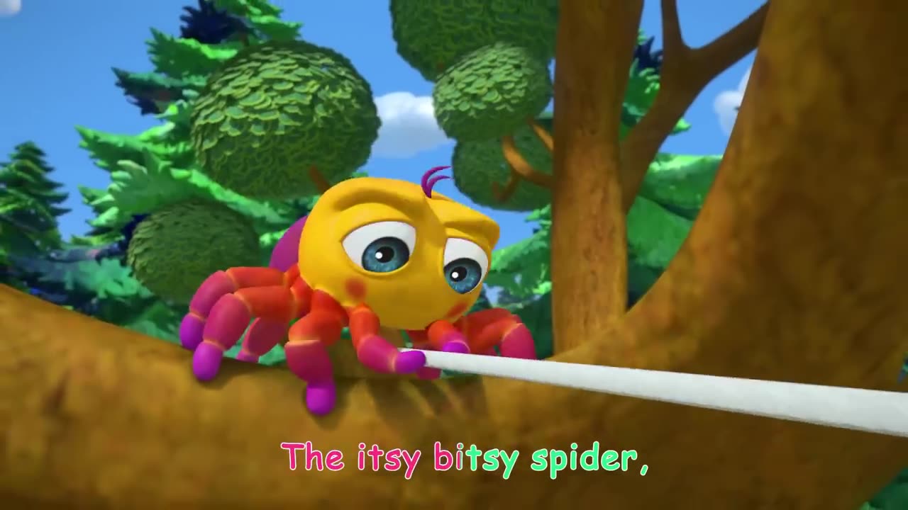 Itsy Bitsy Spider | CoComelon Nursery Rhymes & Animal Songs