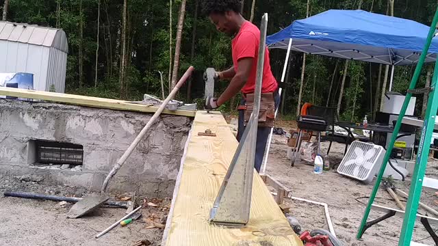 Building our Dream Home| Starting Floor Joist | #4