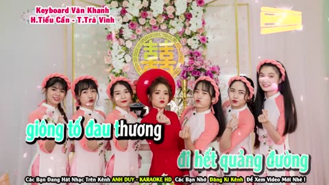 Karaoke Duyên Nợ Miền Tây - Tone Nam Nhạc Sống _ Karaoke Anh Duy HD