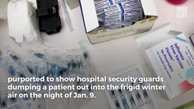 Woman Is Rescued In Nothing But A Hospital Gown After Allegedly Being 'Patient Dumped'