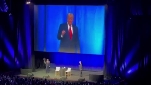 Bill O’Reilly Welcomes President Trump to the Stage - The Amway Center in Orlando Florida.