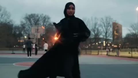 Google Pretending Muslim Women In Abayas Play Basketball