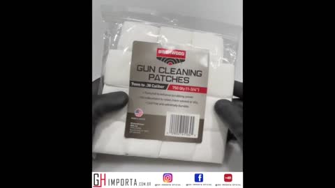 ALGODÃO GUN CLEANING PATCHES