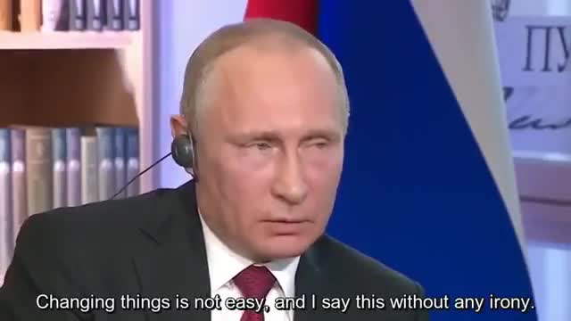 A word to Putin!