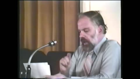Philip K Dick speech (interpreter edited out) in Metz, France, 1977