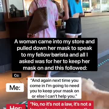 Based White Queen Tells Black Girl “Enough Fuck Your Mask”!