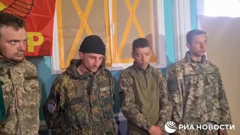 Ukraine War - Four mobilized soldiers of the Armed Forces of Ukraine surrendered near Severodonetsk