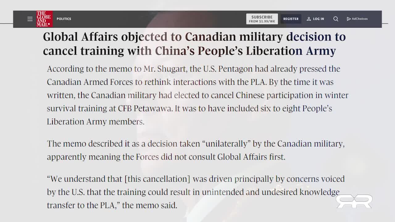 SHOCKING (not) Trudeau sold you out