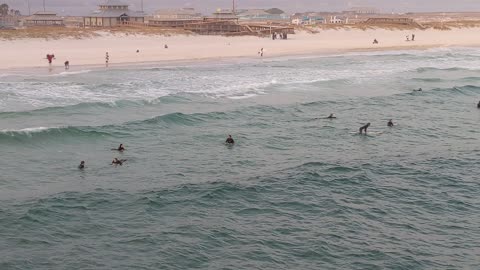 *Surfing* at Navarre beach