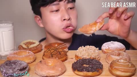 Sweet Foods/Desserts ASMR Mukbang Compilation