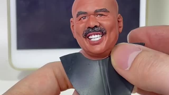 Steve Harvey sculpting
