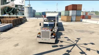 normal cargo delivery peterbilt 389 ATS gameplay