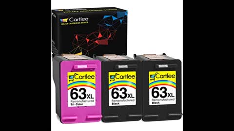 Review: Original HP 63 Black Ink Cartridge Works with HP DeskJet 1112, 2130, 3630 Series; HP...