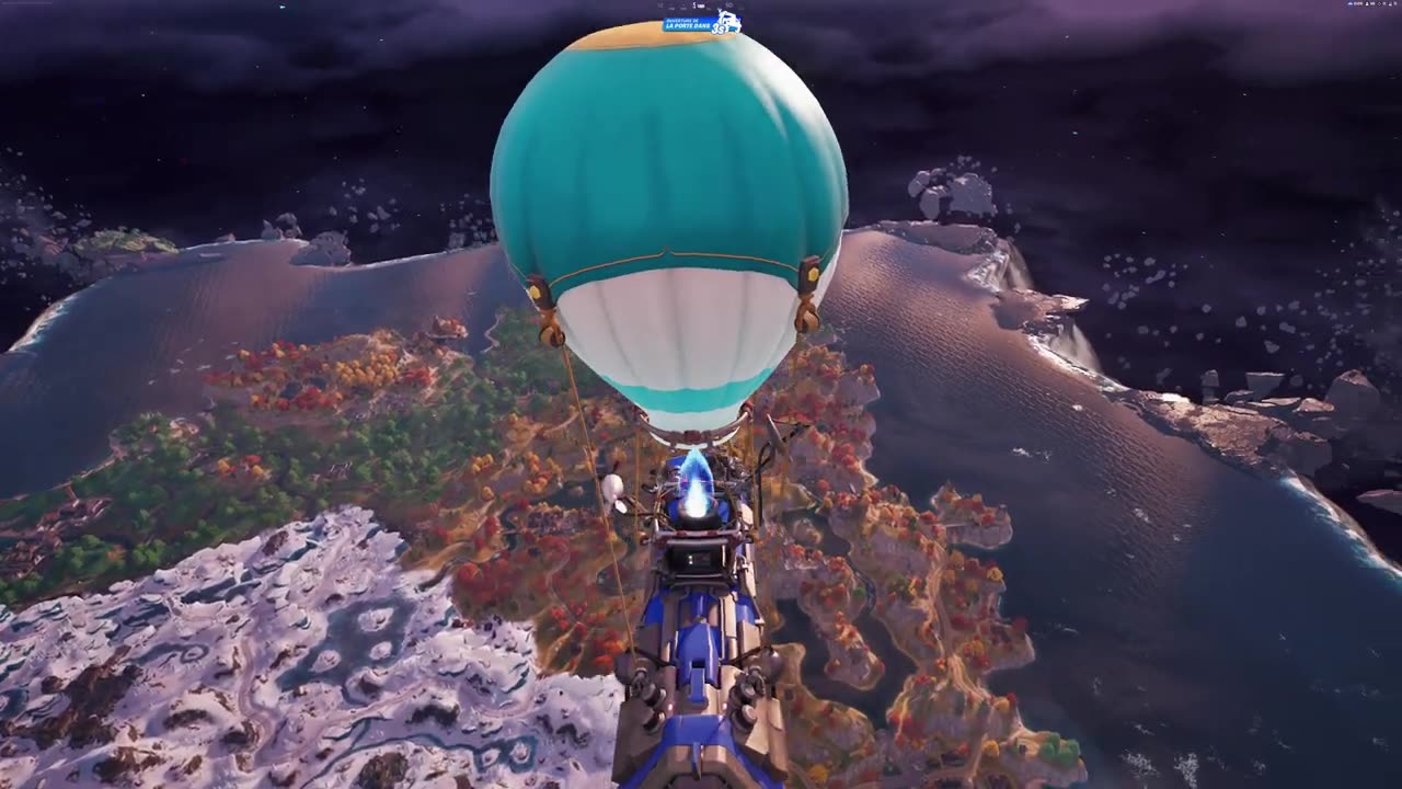 Fortnite Chapter 4 battle bus gameplay [4K]