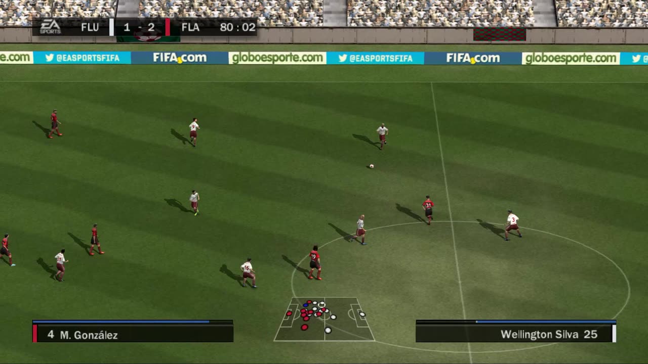 (PCSX2) Fifa14 Flamengo v Fluminense Final