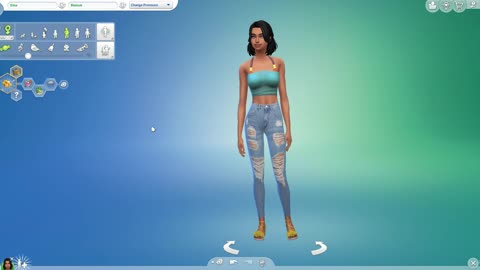The Sims 4 CAS Create A Sim A Day