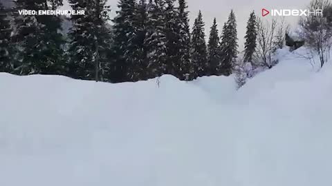 Snježni kaos u Austriji