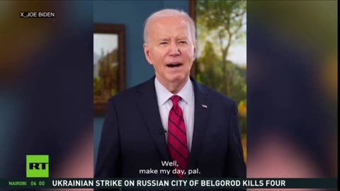 Biden challenges Trump to a debate 🤣