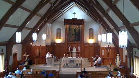 Mass 10 AM Trinity Sunday 061222AD