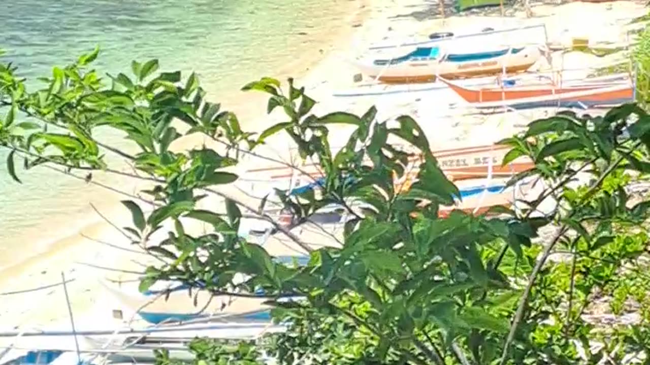 Beautiful beach in the Philippines