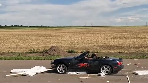 Off-road vehicle driving