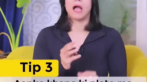 Diet plan for weight loss
