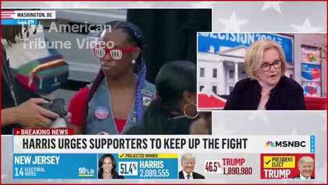 Liberal Guest Fighting Back Tears on MSNBC Over Election Results [WATCH]