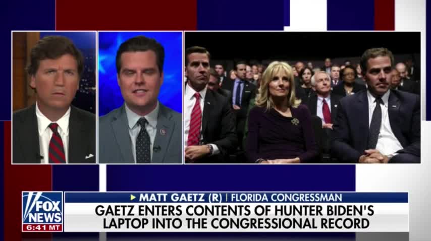 Tucker Carlson says "there is a move against Biden from within the Democratic Party