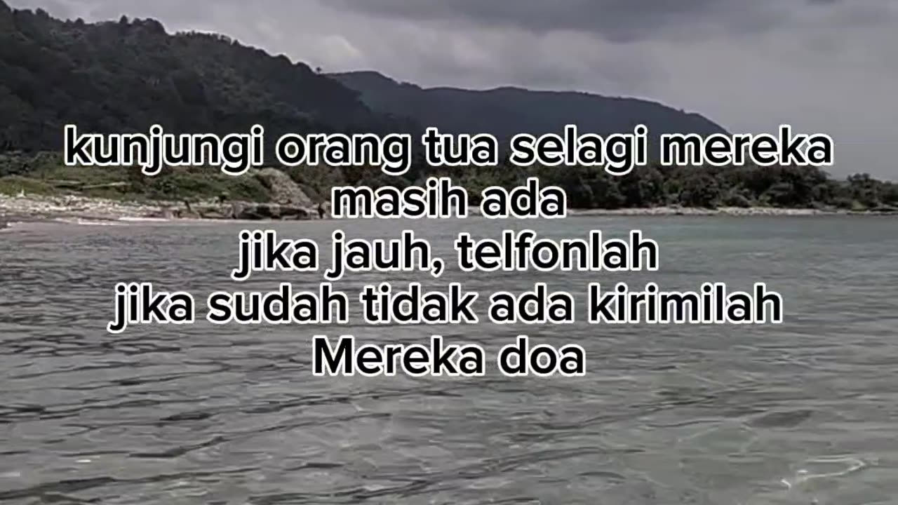 Kunjungi orang tua selagi ada