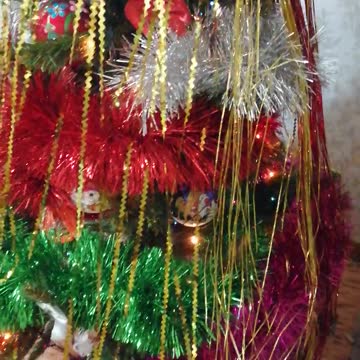 Christmas tree for the New Year.