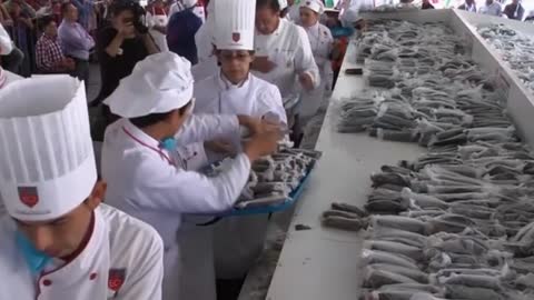 Enough tacos to feed a village