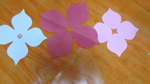 How to make simple & easy paper cutting flower design || Tutorial by paper folds step by step