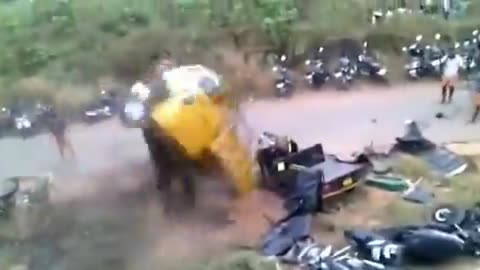 The brute force of an elephant