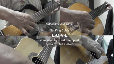 Guitar Learning Journey: "L-O-V-E" with vocals (cover)