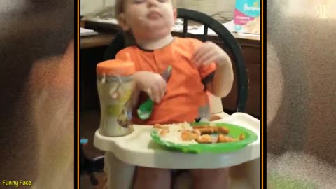 Little baby falling asleep moment video __ cutest baby funny video.