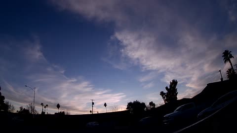 Time Lapse Las Vegas Sunset 1-27-20