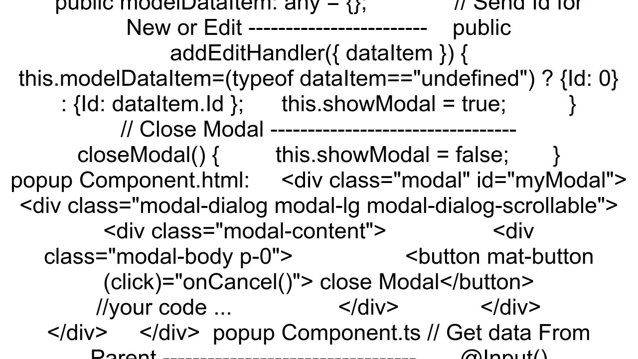 How to show a bootstrap modal popup in angular 5 when clicking a button in different component and