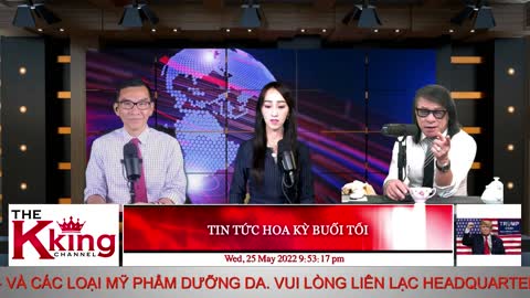 TIN TỨC HOA KỲ BUỔI TỐI - 05/25/2022 - The KING Channel
